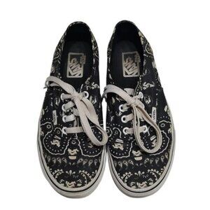 Vans x Star Wars Stormtrooper Bandana Print Low Top Sneakers M 6, W 7.5